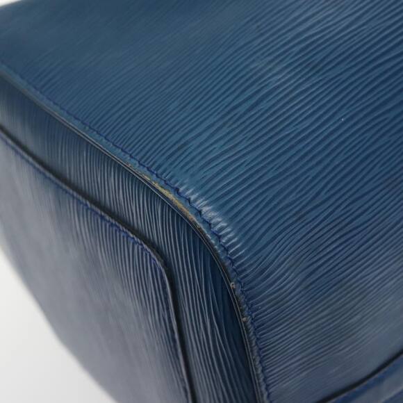 LOUIS VUITTON Epi Keepall 45 Boston Bag Blue M42975 - Picture 15 of 16